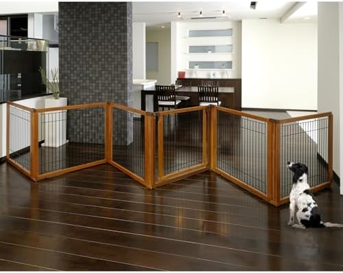 Richell 3-in-1 Convertible Elite Pet Gate, 6-Panel - Image 7