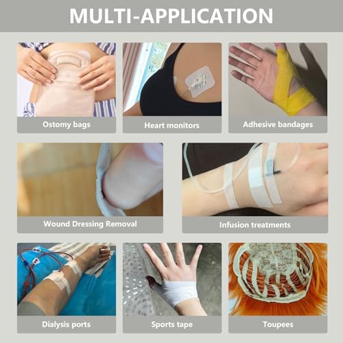 USA imported hypoallergenic adhesive remover for painless dressing changes
