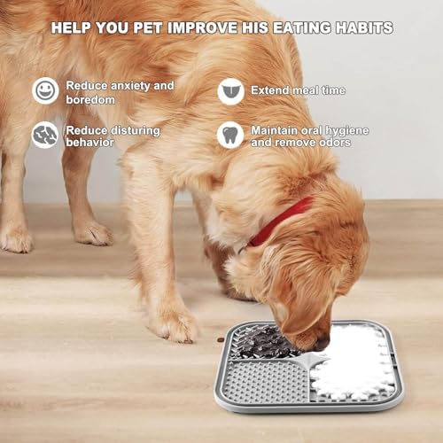 Azyh 2 PCS Licking Mat for Dogs and Cats packaging with spatula
