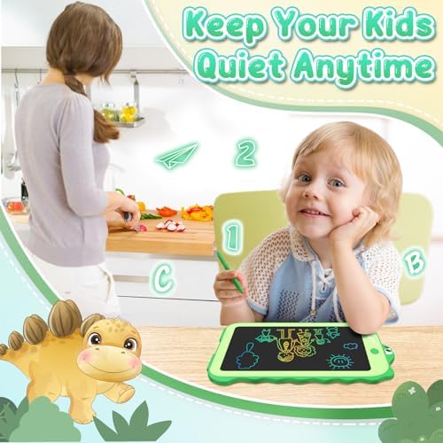 Cheerfun LCD writing tablet inside a childs backpack
