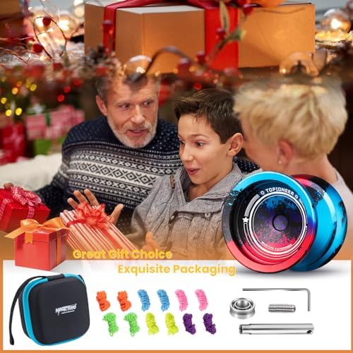 Magicyoyo V12 yoyo inside protective storage case