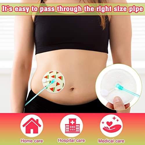 G tube button covers used for feeding tube skin comfort