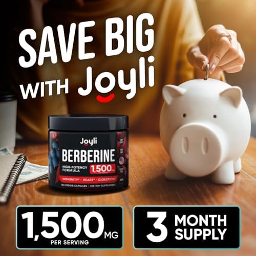 Joyli Berberine Supplement Heart Care Package lifestyle and bottle