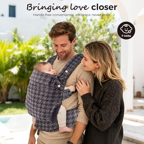 Mockpose baby carrier adjustable buckle and harness system
