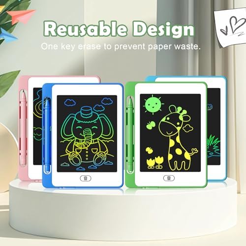Omxdg LCD tablet stylus and battery compartment detail