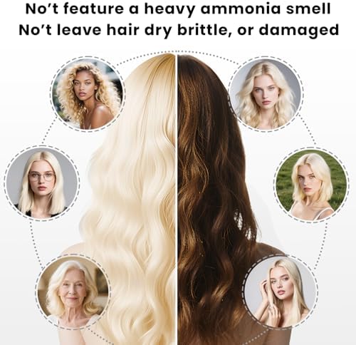 Meidu hair lightening powder sachet for professional highlights showing product capacity