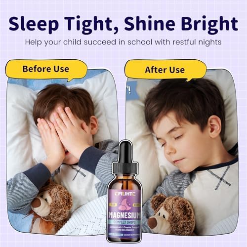 CFILIHTC premium child relaxation formula bottle showcased on a clean wellness lifestyle background.