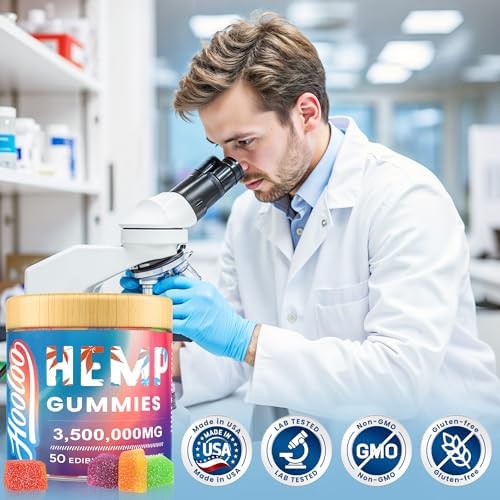 Hooloo hemp gummies lifestyle sleep support imagery