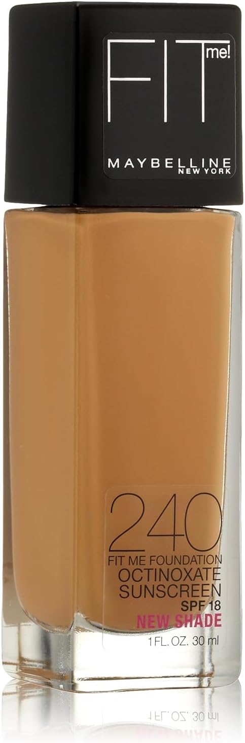 Maybelline New York Fit Me Dewy + Smooth Foundation, 330 Toffee, 1 Fl. Oz (Pack of 1) (Packaging May Vary) - Image 15