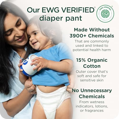 Healthybaby diaper pants 32 count packaging detail
