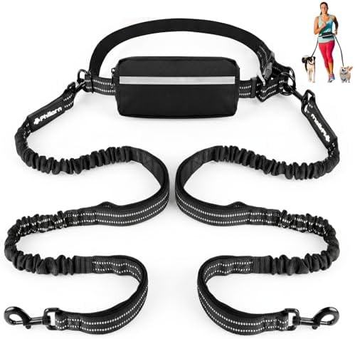 Philorn adjustable waist belt for dog walking