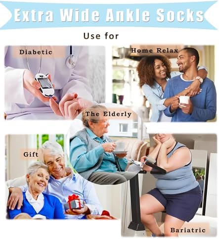 Aisesine super wide stretch demonstration for bariatric foot care.