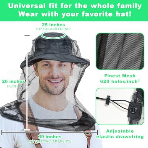 Rudra Retails authentic USA imported mosquito head net packaging