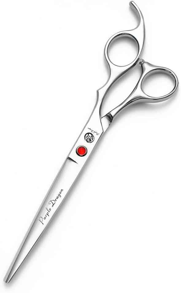 Purple Dragon 10 Inch Sharp Edge Salon Hair Cutting Shears - Pet/Dog Grooming Scissors with Bag - Perfect for Barber or Pet Groomer (10 inch) - Image 15