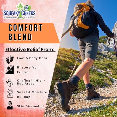 Authentic Gold Bond maximum strength cooling powder for daily foot hygiene.