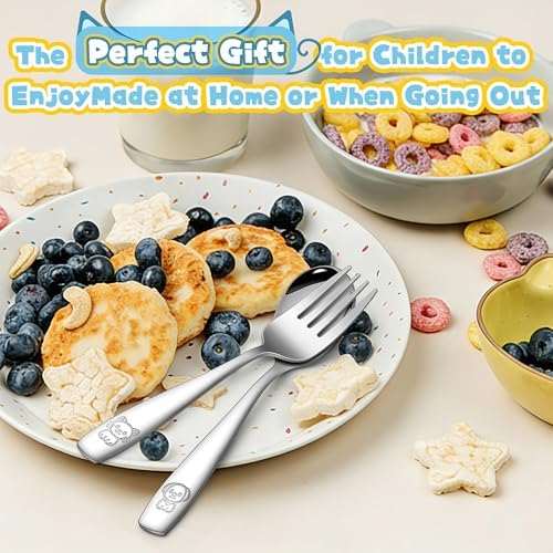 Full set of 10 piece Lianyu children silverware in packaging