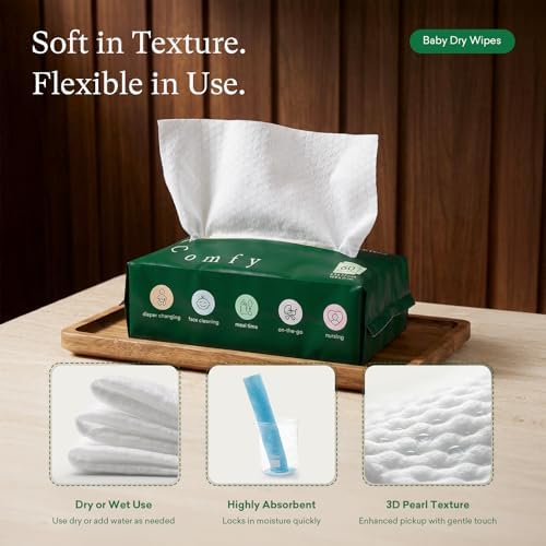 Purcomfy branded diapers and hygiene supplies for infants