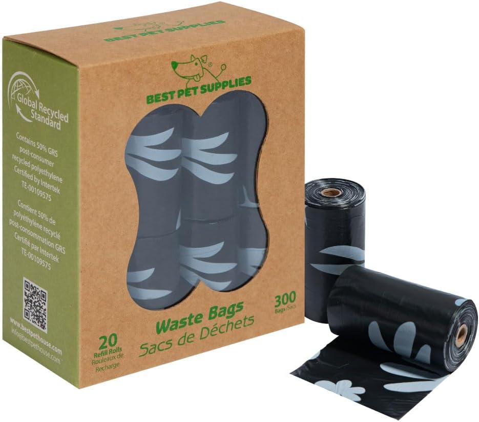 Best Pet Supplies Dog Poop Bags for Waste Refuse Cleanup, Doggy Roll Replacements for Outdoor Puppy Walking and Travel, Leak Proof and Tear Resistant, Thick Plastic - Assorted, 150 Bags - Image 15