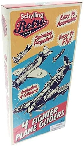 Schylling classic green and blue army foam glider planes ready for outdoor hand launching.