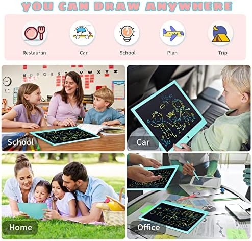 Eruw kids writing tablet with screen lock function enabled