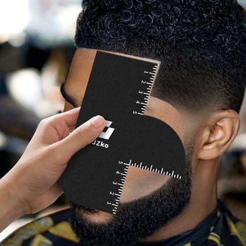 JZko professional hairline enhancement stencils packaging and product contents overview.