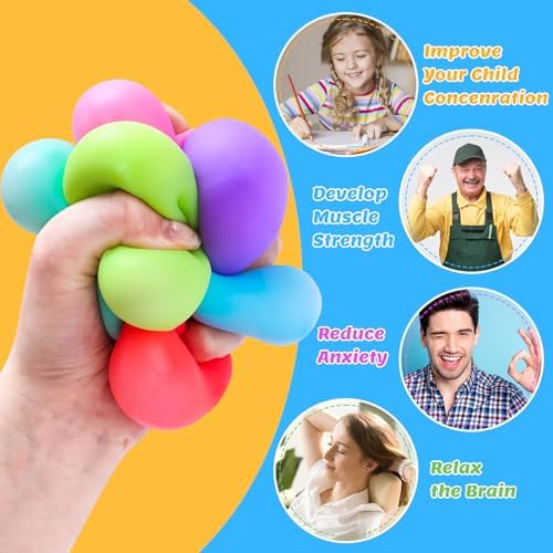 A group of colorful squishy cubes showing their geometric shape and matte finish.