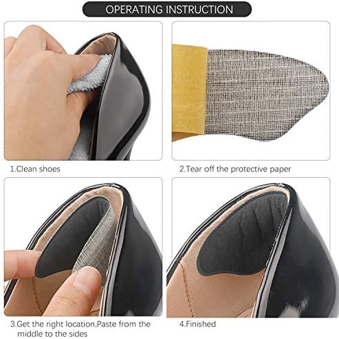 Breathable heel cushion liners installed in leather dress shoes