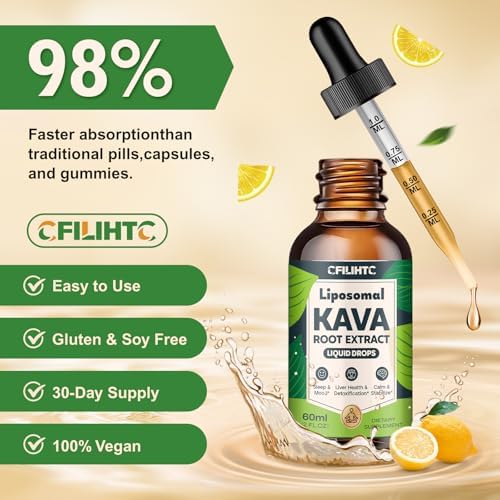 CFILIHTC calming dietary supplement liquid dropper bottle lifestyle display