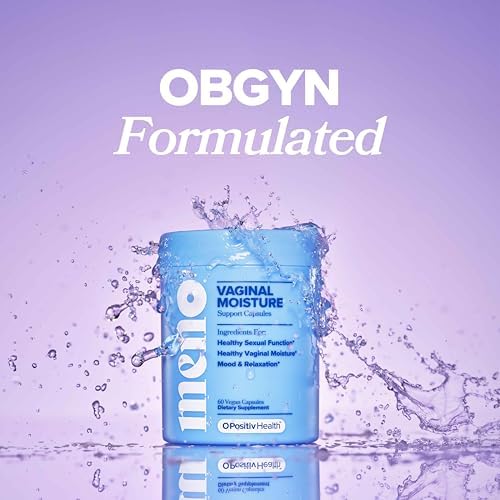 Authentic USA imported O Positiv MENO 60 count bottle for feminine moisture