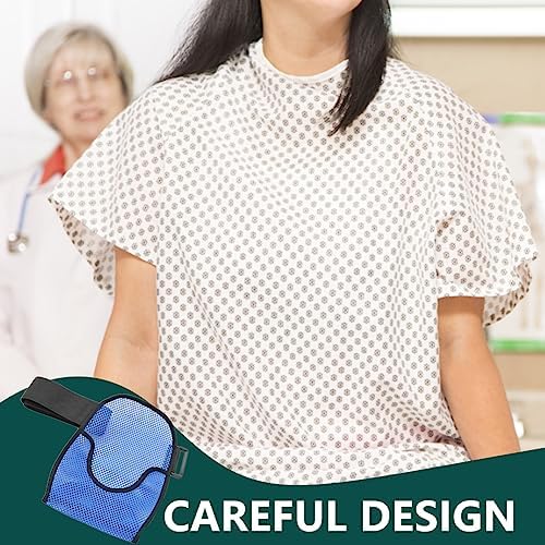 Universal size ostomy bag protector showing adjustable waistband for comfort.