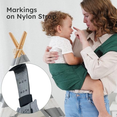 Leliska baby carrier premium cotton fabric texture closeup