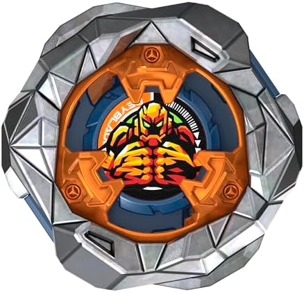 Side profile of Rock Golem spinning top components