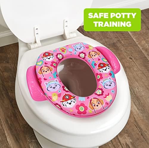Packaging graphic of the authentic imported Nickelodeon toddler bathroom training gear.