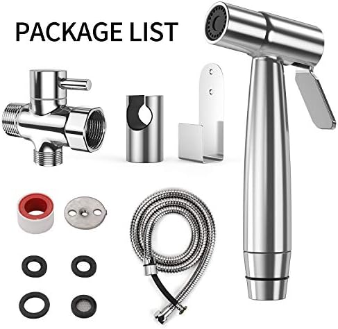 Yawenner bidet sprayer set in professional bathroom setting