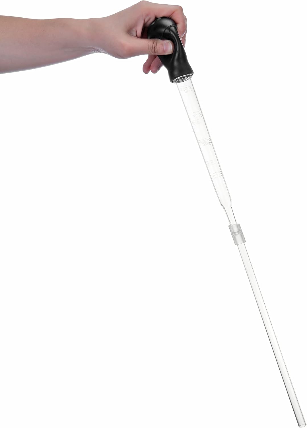 18.7in Long Turkey Baster for Aquarium, 50ml Long Pipette for Fish Tank Coral Food Feeder Syringe Aquarium Water Changer Siphon for Marine Fish Reef Aquatic Plant Spider, Black - Image 13