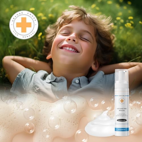 Orange Cross enzyme-based lice treatment for sensitive scalps and kids