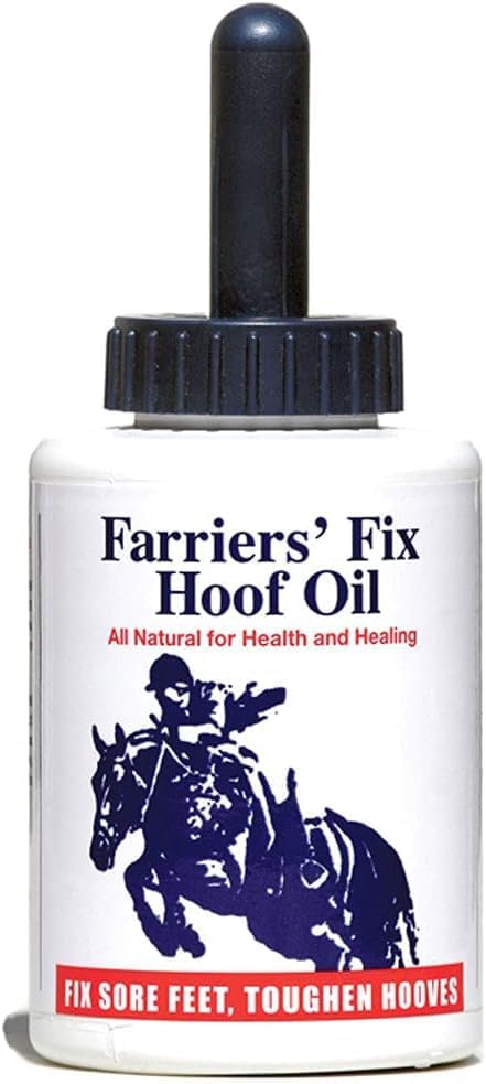 Farriers Fix Hoof Oil 16 Ounce bottle front view authentic natural equine care