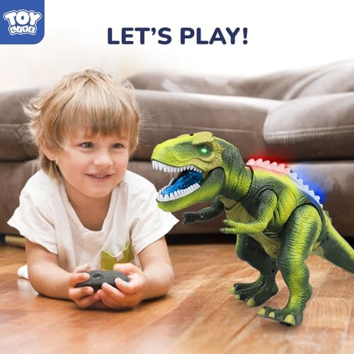 Steam Life interactive robot dinosaur packaging and accessories