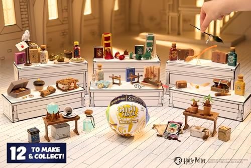 Full collector collection of twelve unique MGA's Miniverse Back to Hogwarts wizarding world miniatures.