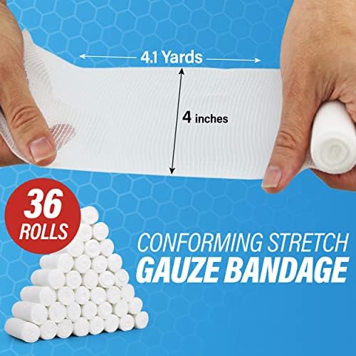 Hospital grade latex free flexible first aid wraps for wound care