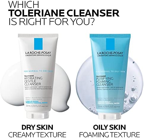 Authentic USA imported La Roche-Posay hydrating cleanser bottle placement