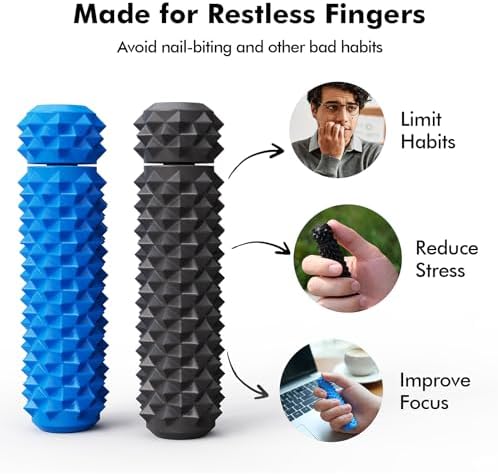Lesong fidget toy held in office setting for focus