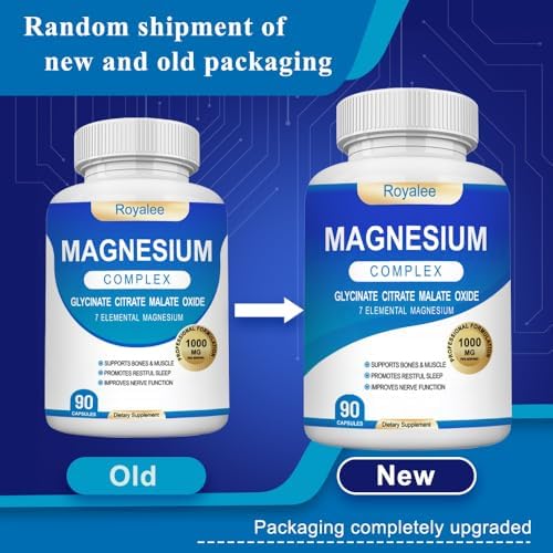 Royalee Magnesium Complex supplement facts label