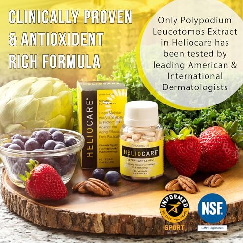 Authentic Heliocare skin health capsules imported from USA