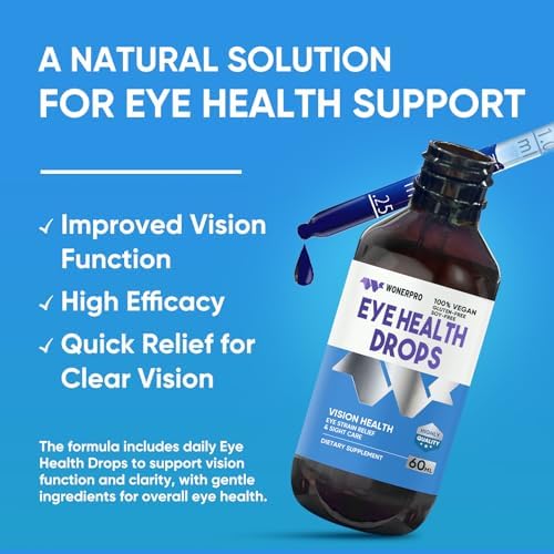 Verdeherb Wonerpro Eyebright vision health supplement bottle demonstrating correct oral liquid dosage