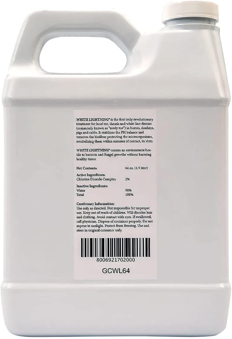 Authentic USA imported Grand Circuit White Lightning packaging showing product details and directions