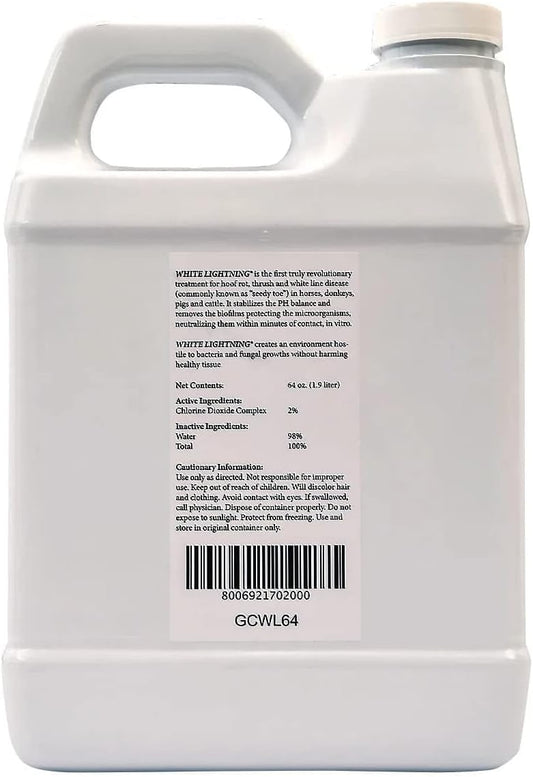 Authentic USA imported Grand Circuit White Lightning packaging showing product details and directions