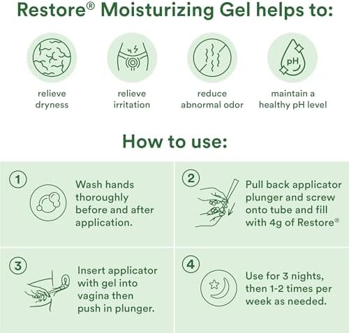 Good Clean Love Restore pH-balanced moisturizer with organic aloe vera box