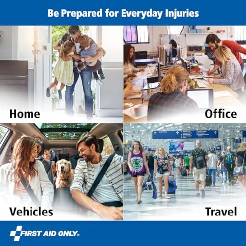 Authentic First Aid Only USA imported emergency medical kit for home