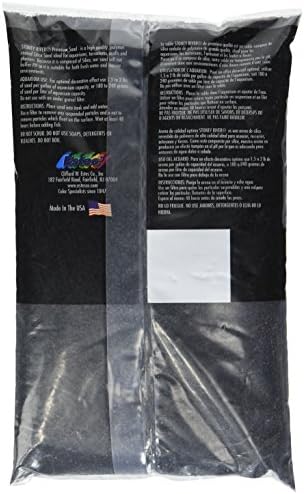 Estes Stoney River premium black sand used in marine and freshwater aquarium
